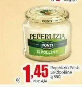 Ponti Le Cipolline 350 G(ml)