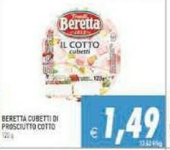 Gros Beretta Prosciutto cotto offerta