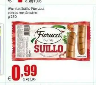Elite Fiorucci Con Carne Di Suino Wurstel Suillo offerta