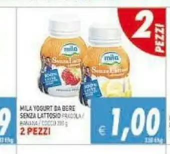 Mila Yogurt da bere