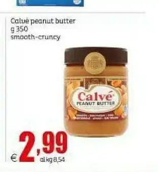 Elite Calvè Peanut Butter Crunchy 350 G(ml) offerta