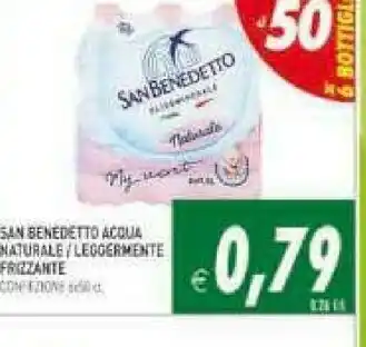 Gros San Benedetto Acqua offerta