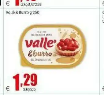 Elite Vallè +Burro 250 G(ml) offerta