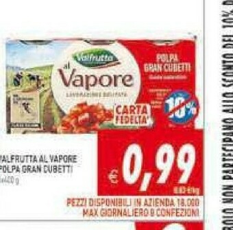 Gros Valfrutta Pomodori pelati offerta
