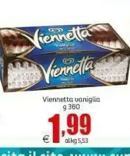 Elite Algida Viennetta L'Originale Vaniglia 360 G(ml) offerta