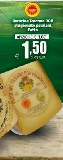Elite Pecorino Toscane Dop Stagionato Porzioni offerta