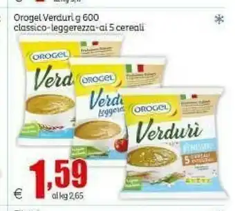 Elite Orogel Verdurì Leggerezza Il Benessere offerta