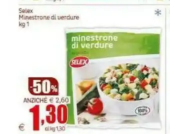 Elite Selex Minestrone Di Verdure offerta