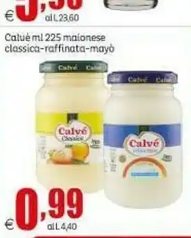 Elite Calvè Calvè - Maionese Classica 225 g(ml) offerta