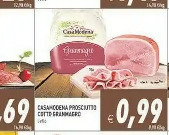 Gros Alcisa Prosciutto cotto offerta