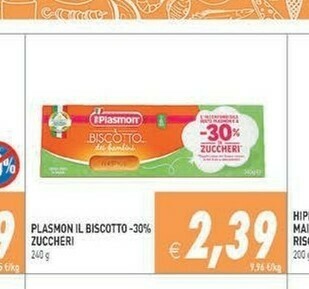 Gros Plasmon Biscotti offerta