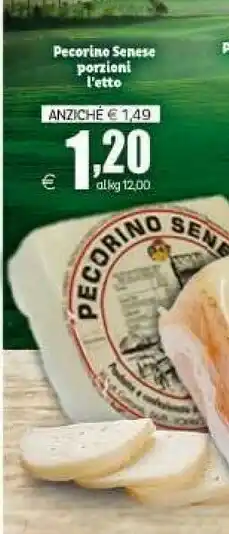 Pecorino Senese Porzioni