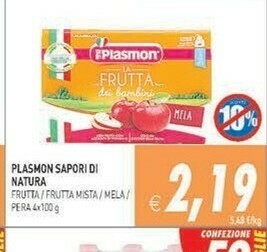 Gros Plasmon Omogeneizzati offerta