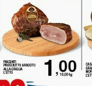Sigma Piacenti Prosciutto Arrosto Alla Griglia offerta