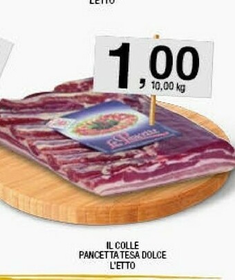 Sigma Il Colle Pancetta Tesa Dolce offerta