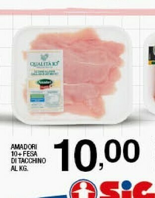 Sigma Amadori 10+ Fesa Di Tacchino offerta