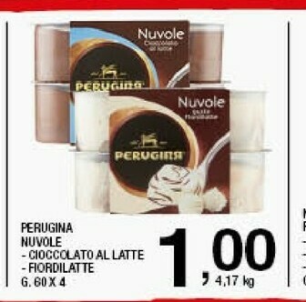Sigma Perugina Nuvole Fondente 240 G(ml) offerta