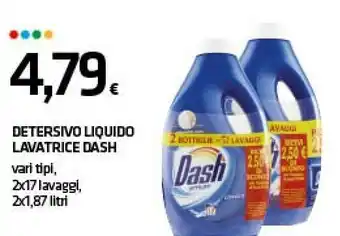 Superconti Dash Detersivo Liquido Lavatrice offerta