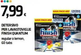 Superconti Finish Quantum Detersivo Per Lavastoviglie offerta