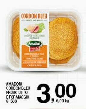 Sigma Amadori Cordon bleu offerta