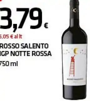 Superconti Notte rossa Rosso Salento Igp offerta