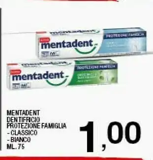 Sigma Mentadent Dentifricio Protezione Famiglia offerta