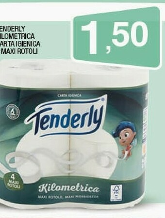 Sigma Tenderly Kilometrica Carta Igienica offerta