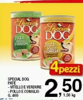 Sigma Special Dog Pate Vitelloe Verdure offerta