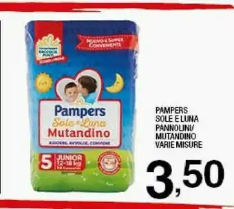 Sigma Pampers Pampers Sole e Luna Salviettine , 54 pz offerta
