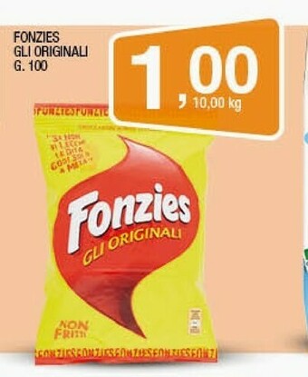 Sigma Mondelez Fonzies Gli Originali 100 G(ml) offerta