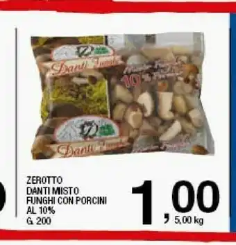 Sigma Zerutto Danti Misto Funghi Con Porcini offerta