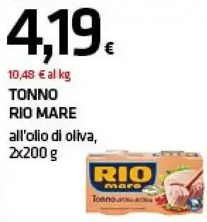 Superconti Rio Mare Rio Mare - Tonno all'Olio di Oliva offerta