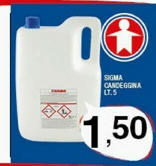 Sigma Sigma Candeggina offerta