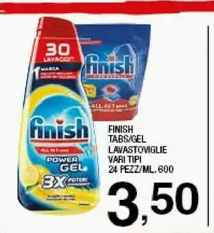 Finish Power Gel Lavastoviglie