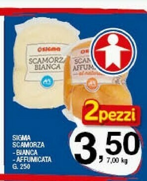 Sigma Sigma Scamorza Bianca offerta