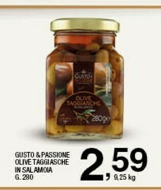 Sigma Gusto & passione Olive Taggiasche In Salamoia offerta