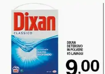 Sigma Dixan Detersivo In Polvere Classico offerta