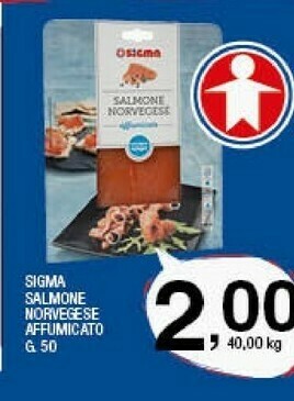 Sigma Sigma - Salmone Norvegese Affumicato 50 G(ml) offerta