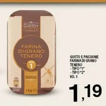 Sigma Gusto E Passione Farina Di Grano Tenero offerta