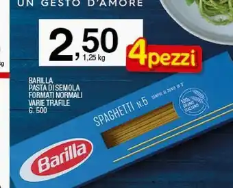 Sigma Barilla Spaghetti N.5 Integrale 500 G(ml) offerta