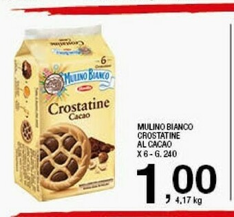Sigma Mulino Bianco Crostatina Cacao 240 G(ml) offerta