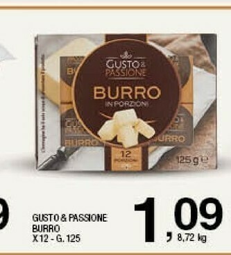Sigma Gusto & passione Burro offerta