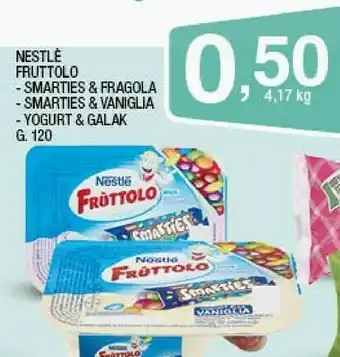 Sigma Nestlè Fruttolo Yogurt Alla Fragola & Smarties 120 G(ml) offerta