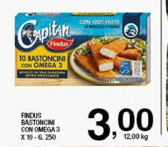 Sigma Findus Bastoncini Con Omega 3 offerta