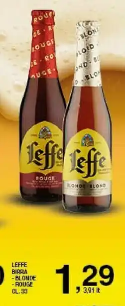 Sigma Leffe Blonde 330 G(ml) offerta