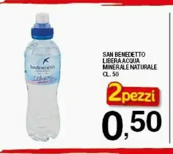 Sigma San Benedetto Acqua Naturale Libera 500 G(ml) offerta