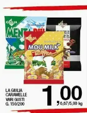 La giulia Caramelle Mou Milk
