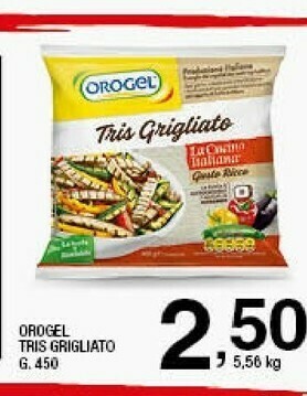 Sigma Orogel Tris Grigliato offerta