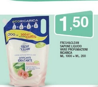 Sigma Fresh & Clean Sapone Liquido offerta