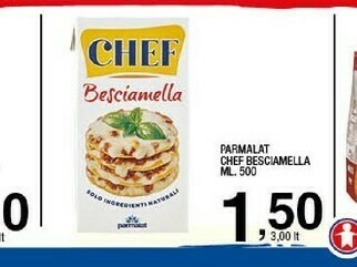 Sigma Parmalat Besciamella Pronta Per Cucinare Chef offerta